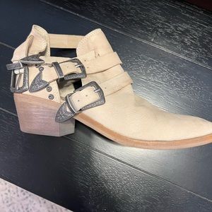 Western style booties. Like new. Dolce Vita.